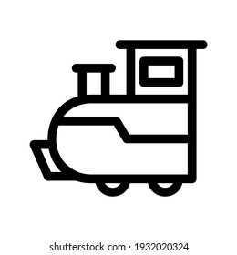 icono de tren o logotipo símbolo de señas aislado ilustración vectorial de alta calidad estilo negro iconos vectoriales
