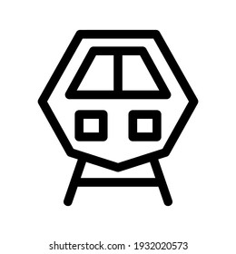 train icon or logo isolated sign symbol vector illustration - high quality black style vector icons
