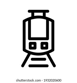 icono de tren o logotipo símbolo de señas aislado ilustración vectorial de alta calidad estilo negro iconos vectoriales
