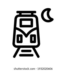 icono de tren o logotipo símbolo de señas aislado ilustración vectorial de alta calidad estilo negro iconos vectoriales

