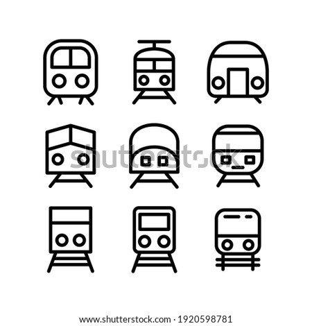 train icon or logo isolated sign symbol vector illustration - Collection of high quality black style vector icons
