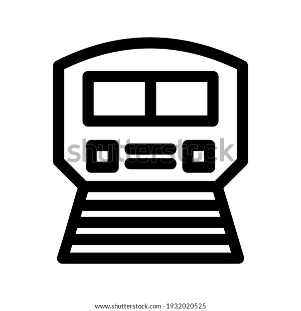 train icon or logo\
isolated sign symbol vector illustration - high quality black style\
vector icons\
