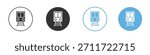Train icon Logo Template Design set