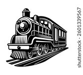train icon logo vector design 