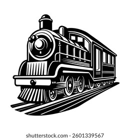 train icon logo vector design 