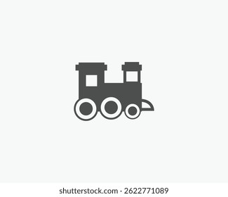 Train Icon Minimalist Vector Design