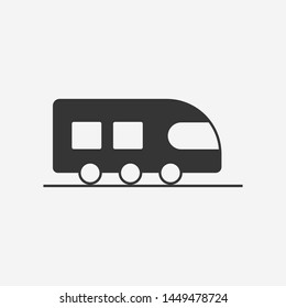Train icon. New trendy train vector symbol.