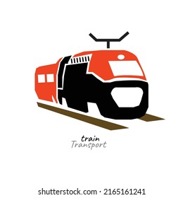Train icon on white background.train design logo.vector illustration.    