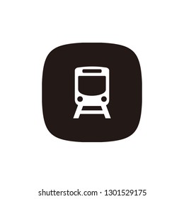 Train icon sign symbol