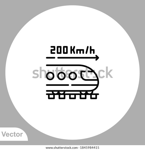 Train icon sign vector,Symbol, logo illustration\
for web and mobile