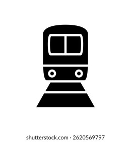 train icon, simple flat style, illustration, logo sign symbol pictogram template, for ui or ux isolated on white for mobile app, editable