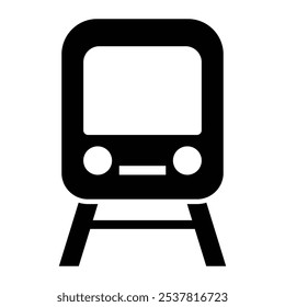 train icon simple illustration design