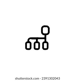 Zugsymbol. Einfaches Symbol für Poster-Hintergrund des Zuges. Design-Element für das Markenlogo des Zuges Train-T-Shirt-Druck. Vektorgrafik für Aufkleber.