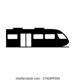 Train icon. Simple vector public transport icons for ui and ux, website or mobile application