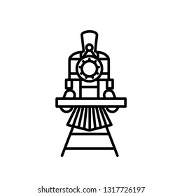 train icon template trendy