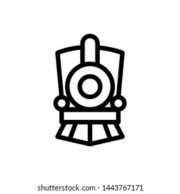 Train Icon Template Vector Illustration - Vector