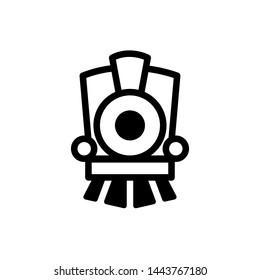Train Icon Template Vector Illustration - Vector