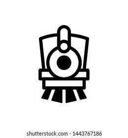 Train Icon Template Vector Illustration - Vector