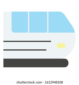 Train icon transport or vehicles vector illustration colorful