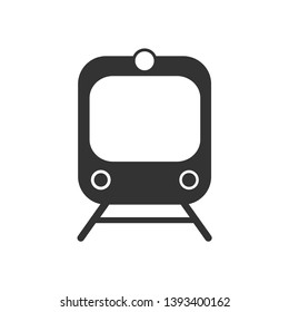 
Train Icon. Transportation Element Illustration As a Simple Vector Sign & Trendy Symbol. 