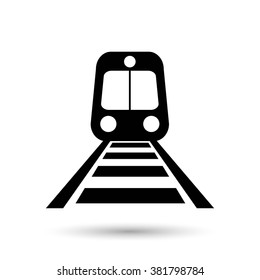 Train icon. transportation vector illustration