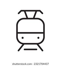 Train Icon In Trendy Design Vector Eps 10
