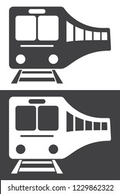 Train icon vector