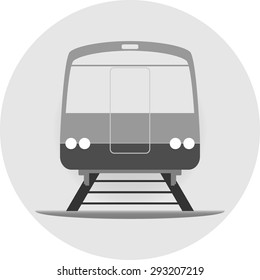 Train icon vector
