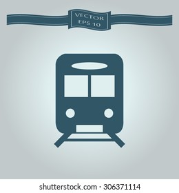Train icon vector