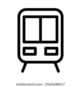 Train Icon Vector From Camping and Adventure Set