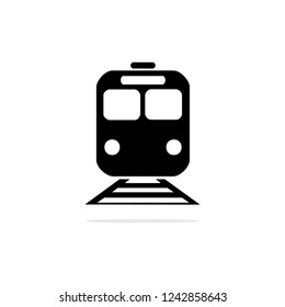 Train icon. Vector concept illustration for design.