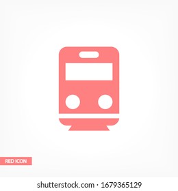 train icon. Vector Eps 10. Lorem Ipsum Flat Design