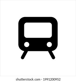 Train icon vector graphic illustration
