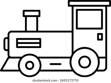 Icono de tren Icono de Vector