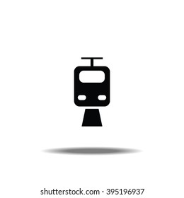 Train Icon Vector Illustration