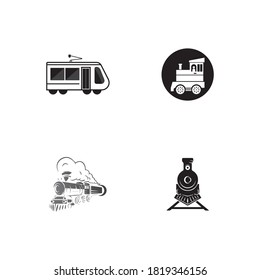  Train icon vector illustration design template