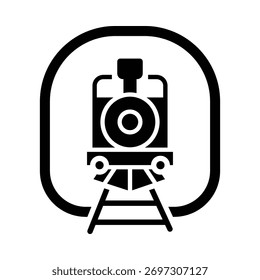Modelo de design de ilustração de vetor de ícone de treinamento 