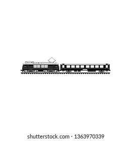 Train icon. Vector Illustration. EPS 10