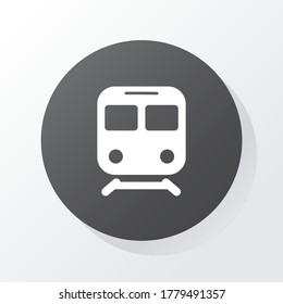 Train icon. Vector illustration EPS 10.