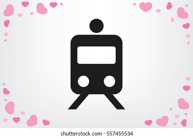 train icon vector illustration EPS 10