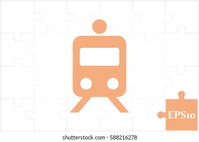 train icon vector illustration EPS 10