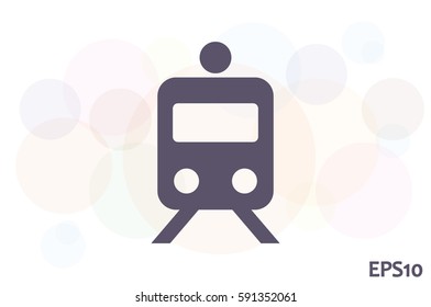 train icon vector illustration EPS 10