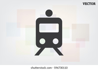 train icon vector illustration EPS 10
