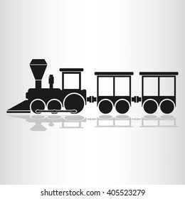 Train icon vector illustration eps10.