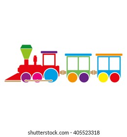 Train icon vector illustration eps10.