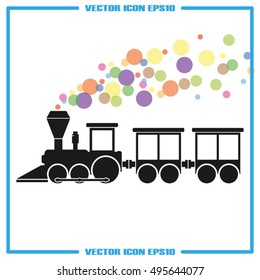 Train icon vector illustration eps10.