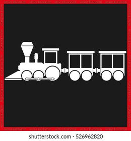 Train icon vector illustration eps10.