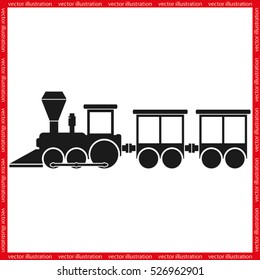 Train icon vector illustration eps10.