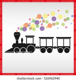 Train icon vector illustration eps10.