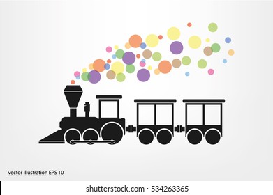 Train icon vector illustration eps10.